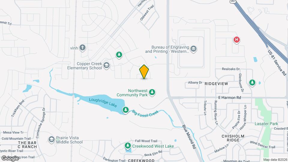 600 Bronze Forest Dr Map and Location Details