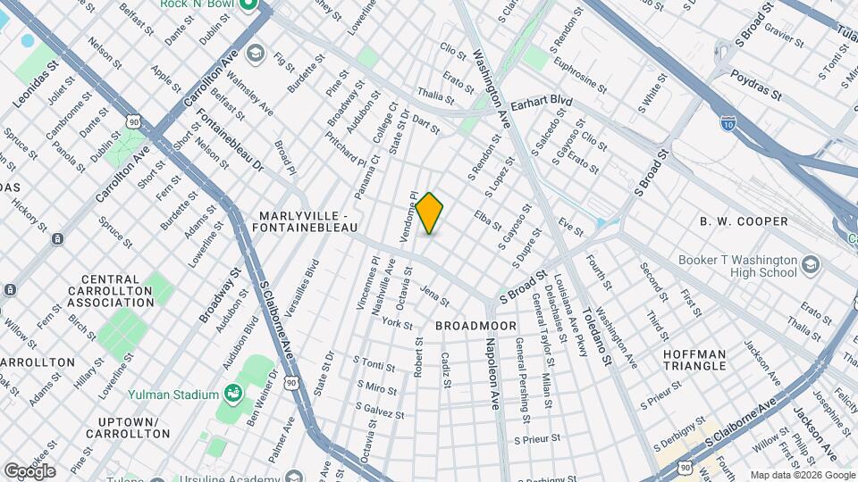 4500 General Pershing St Mapa y Detalles de la Ubicación