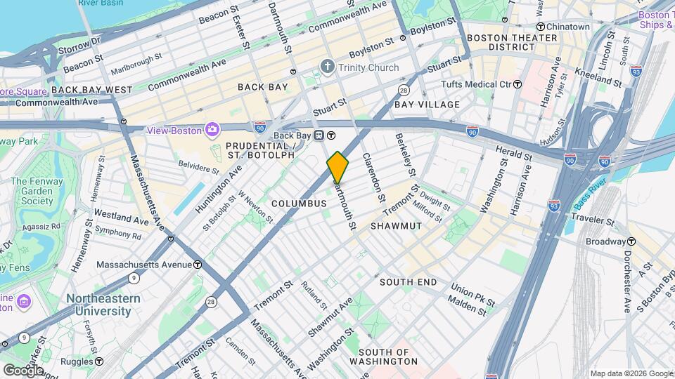 150 Appleton St Map and Location Details