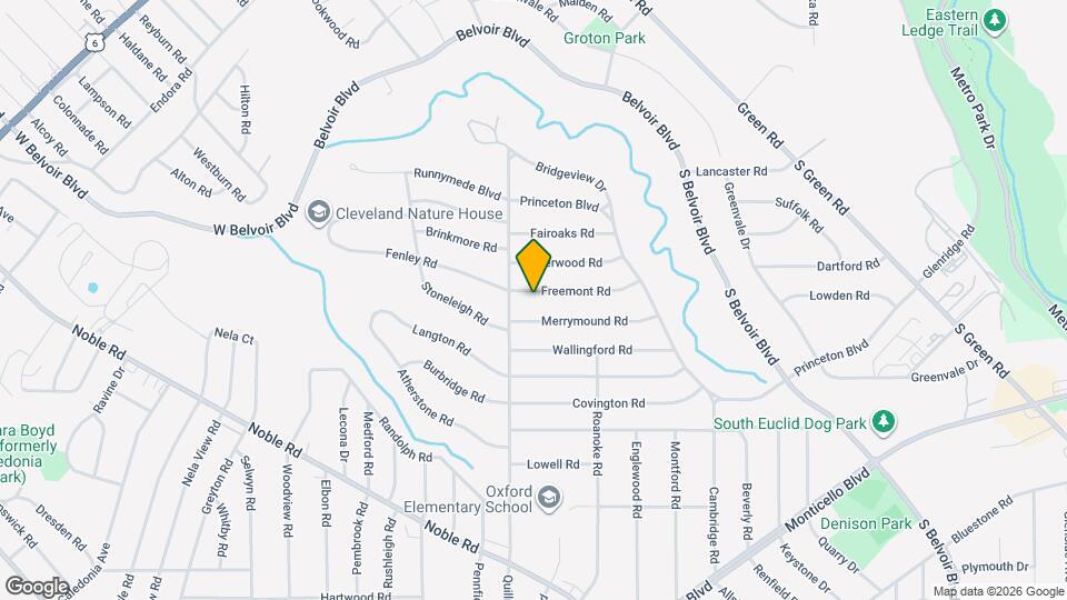 3754 Fremont Rd Map and Location Details