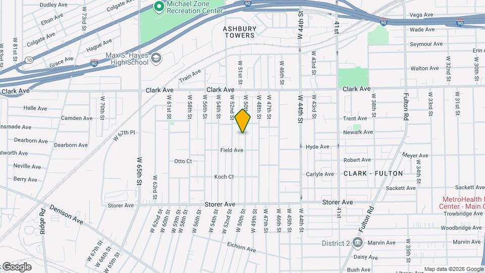 3206 W 50th St Map and Location Details