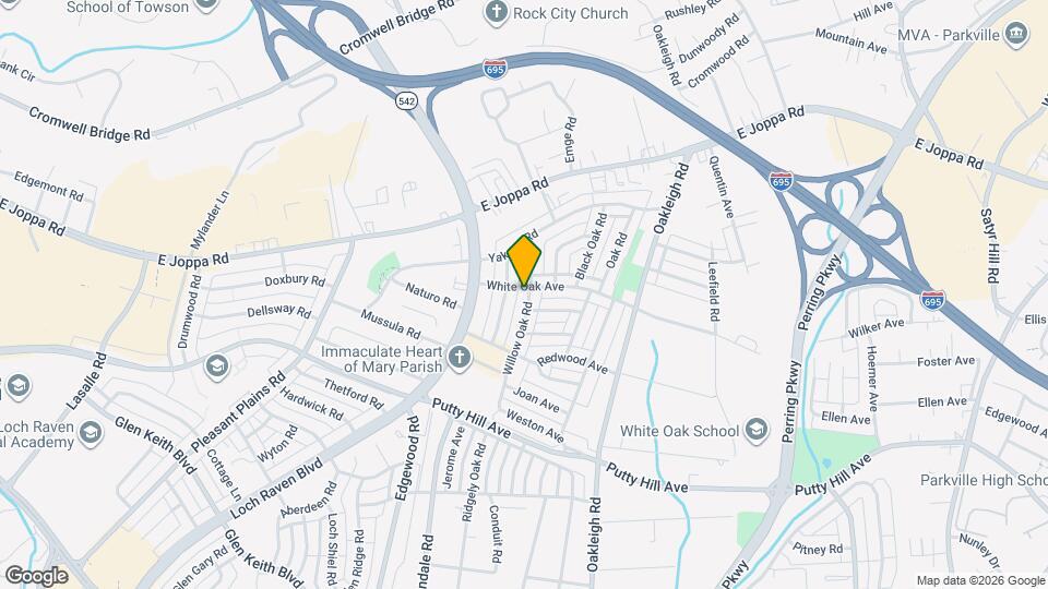 8556 Willow Oak Rd Map and Location Details