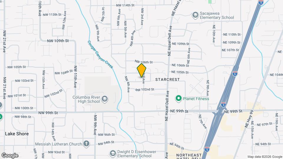 302 NW 103rd St Map and Location Details