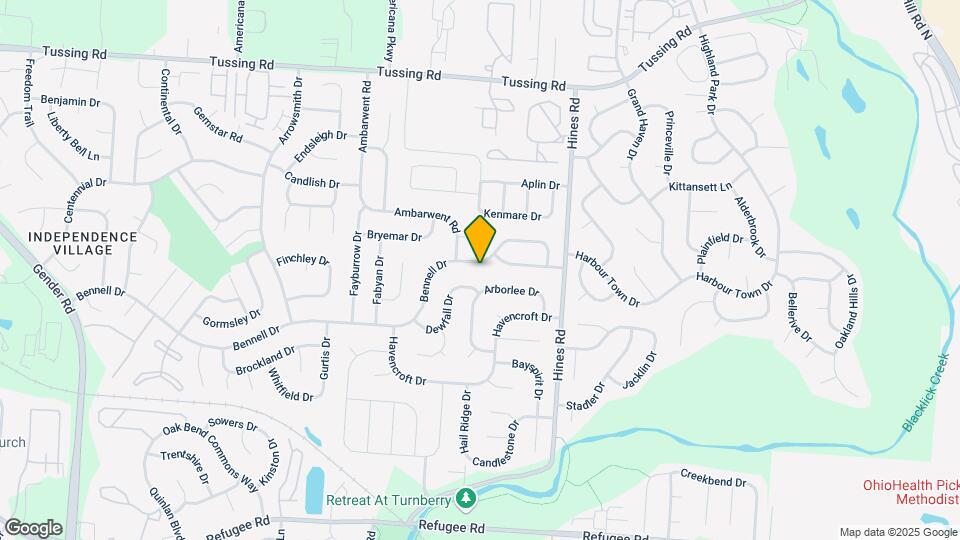 7249 Bennell Dr Map and Location Details