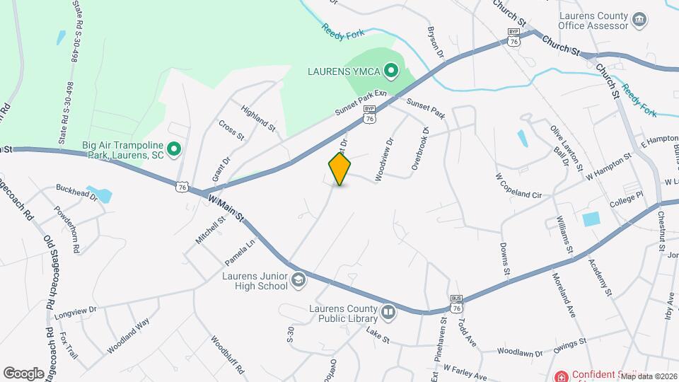 210 Forest Dr Mapa y Detalles de la Ubicación