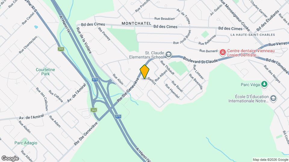 12085 Berlioz Av Map and Location Details