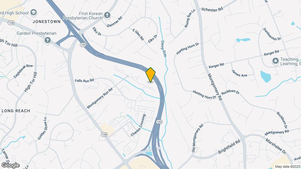 8573 Falls Run Rd Map and Location Details