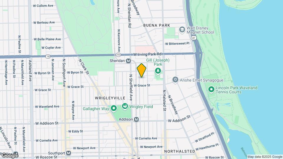3821 N Wilton Ave Mapa y Detalles de la Ubicación