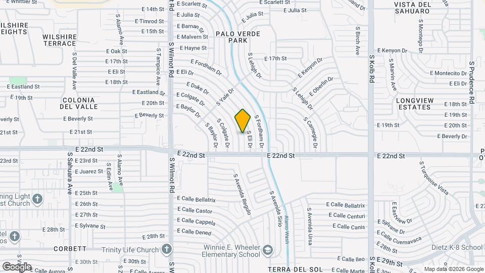 1051 S Duke Dr Map and Location Details