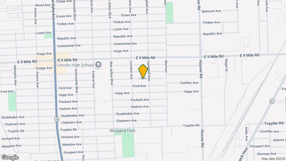 11084 Cadillac Ave, Unit 205 Mapa y Detalles de la Ubicación