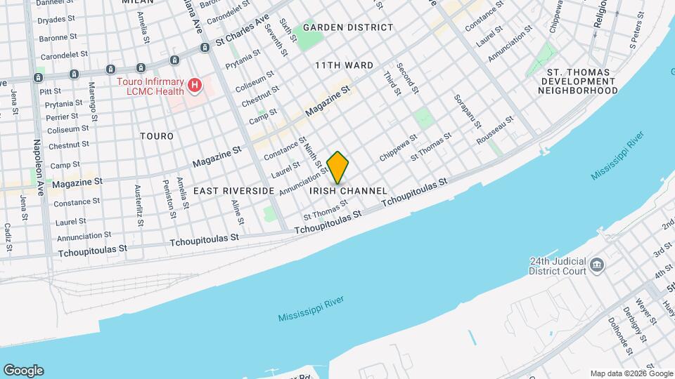 3130 Chippewa St Map and Location Details