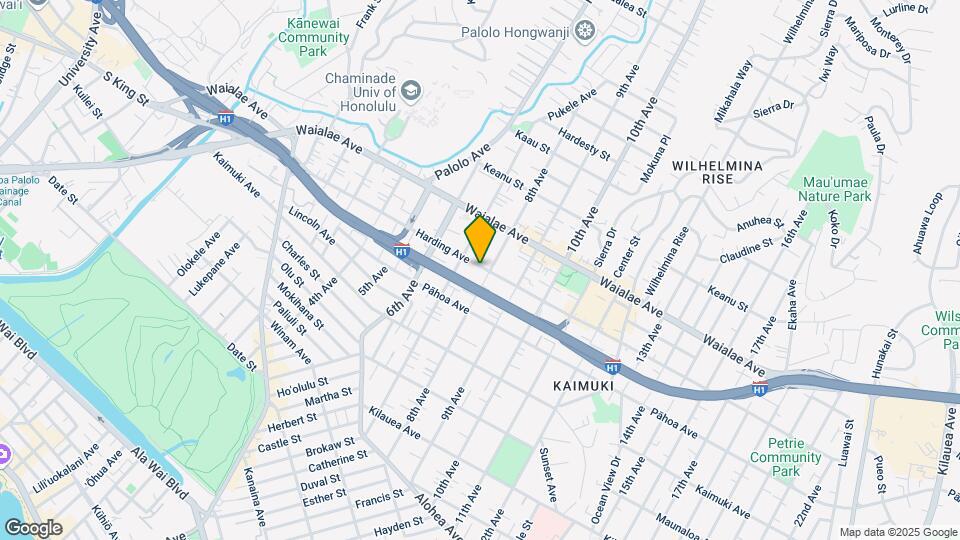 3367 Harding Ave Map and Location Details