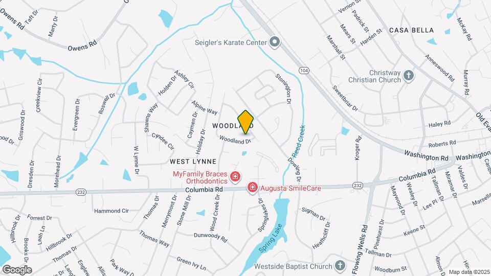 4257 Woodland Dr Map and Location Details