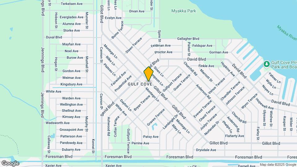 5281 Gillot Blvd Map and Location Details