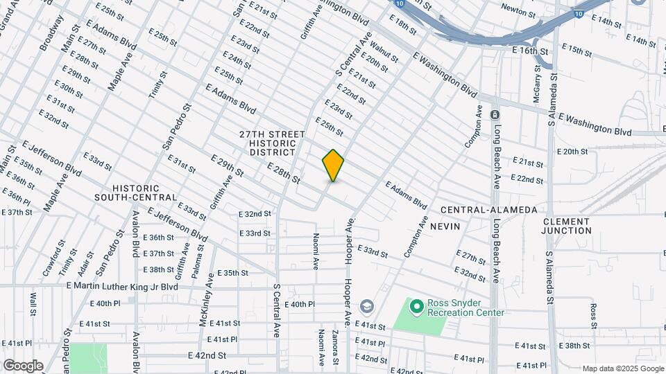 2720 Naomi Ave Map and Location Details