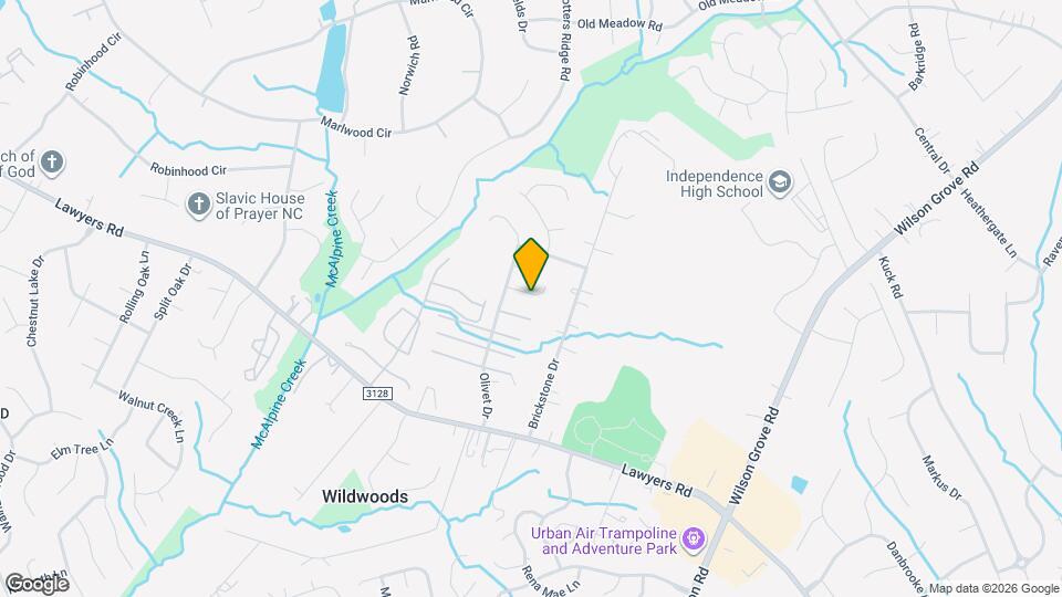 8618 Newgrass Ln Map and Location Details