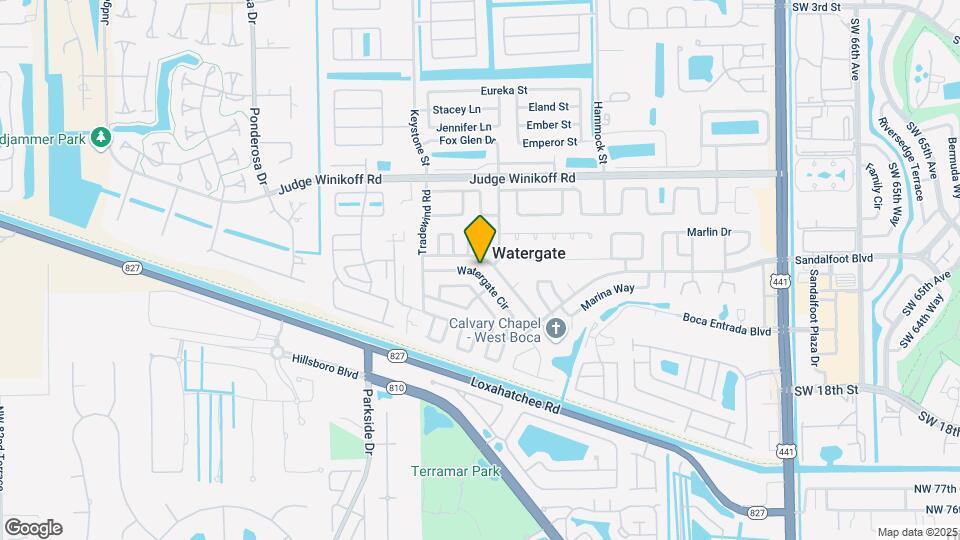 11837 Watergate Cir Map and Location Details