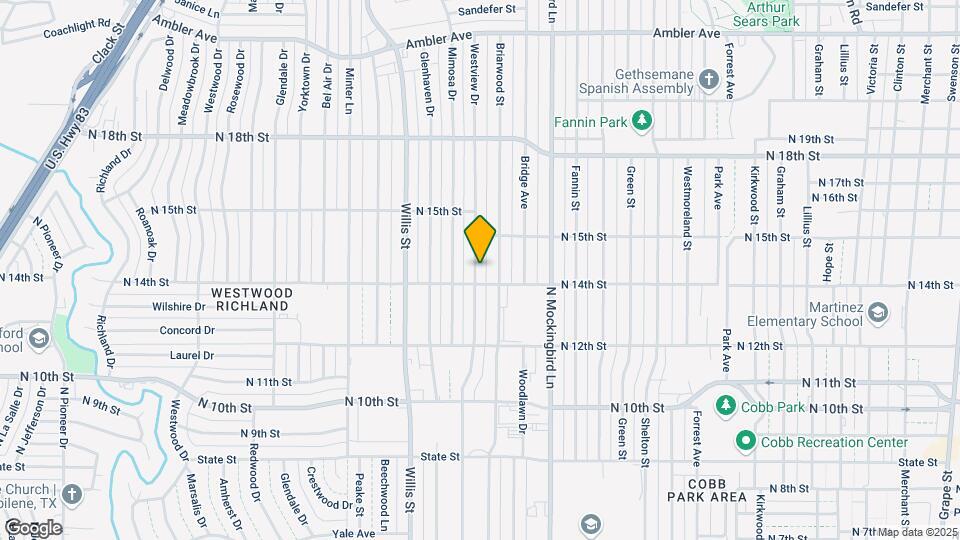 1413 Westview Dr Map and Location Details