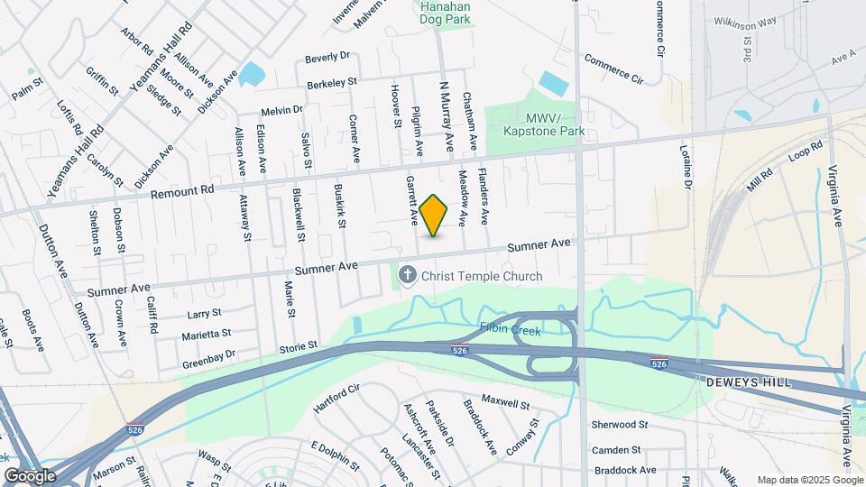 5522 Garrett Ave Mapa y Detalles de la Ubicación