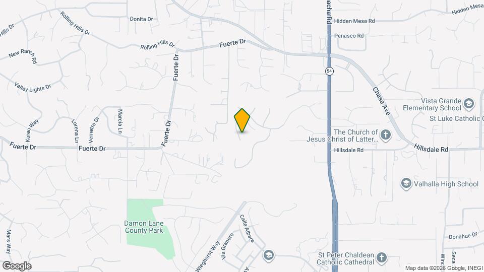 1762 Fuerte Estates Dr Map and Location Details