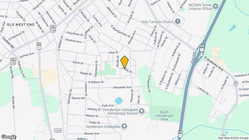 926 Gay St Map and Location Details