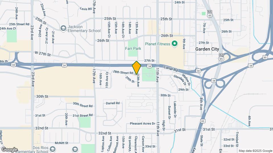 2805 13th Ave Map and Location Details