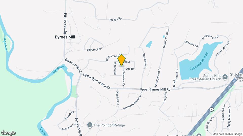 3719 Clearview Dr Mapa y Detalles de la Ubicación