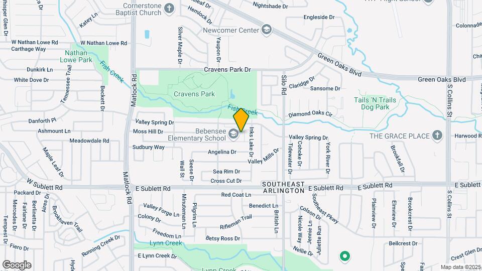5906 Lakey Dr Map and Location Details
