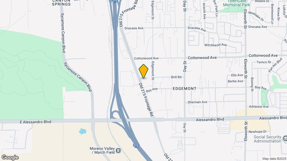 13690 Old 215 Frontage Rd Map and Location Details