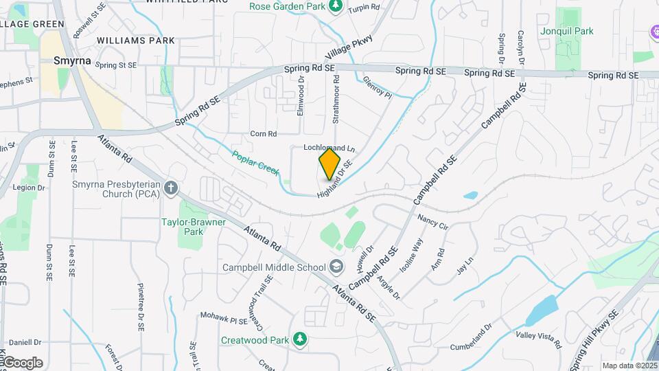 3100 Highland Dr SE Map and Location Details