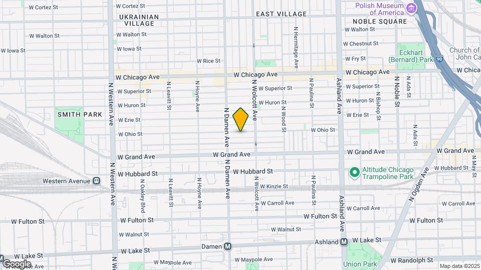 1933 W Ohio St, Unit 2 Map and Location Details