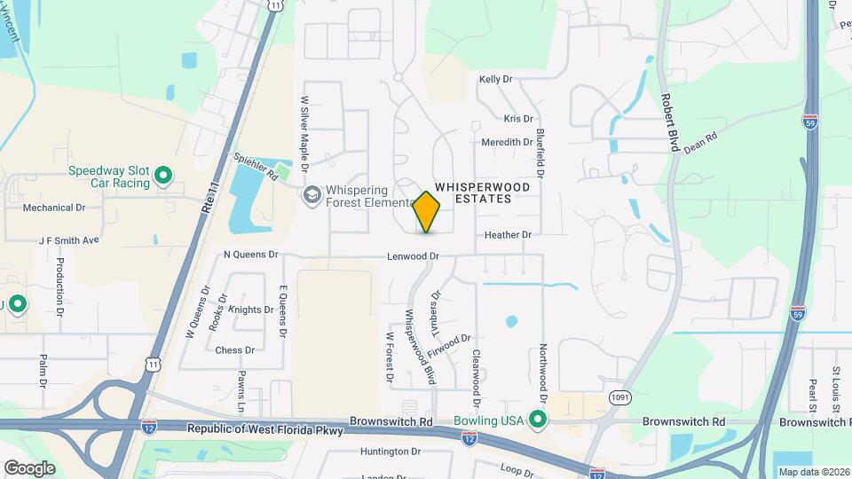 557 Claiborne Trails Dr Map and Location Details