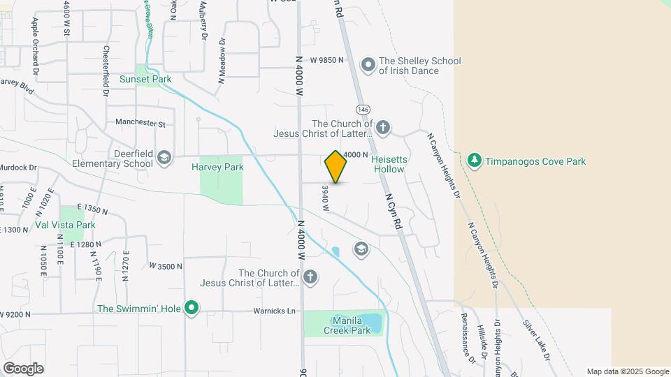 3911 W Monson Pl Mapa y Detalles de la Ubicación