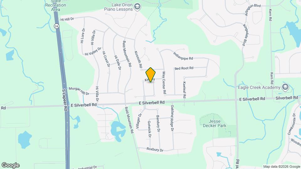 3932 Fieldview Rd Map and Location Details