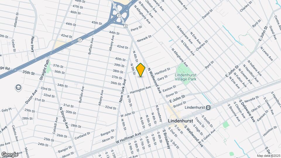 349 N 4th St Map and Location Details