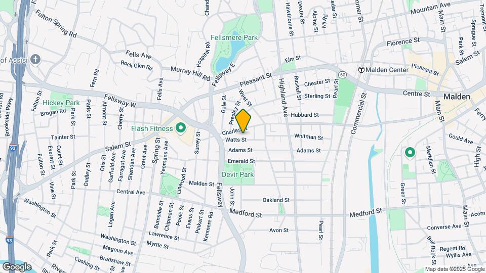 39 Watts St, Unit 2 Map and Location Details