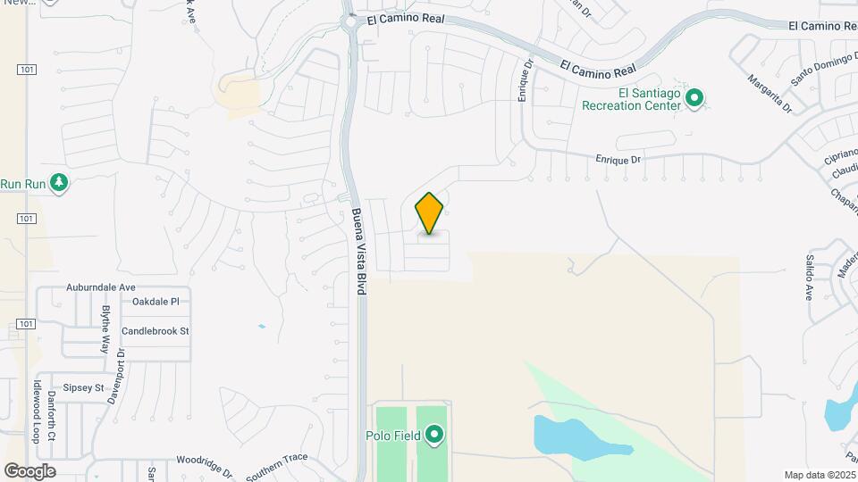 2815 Salamanca St Map and Location Details