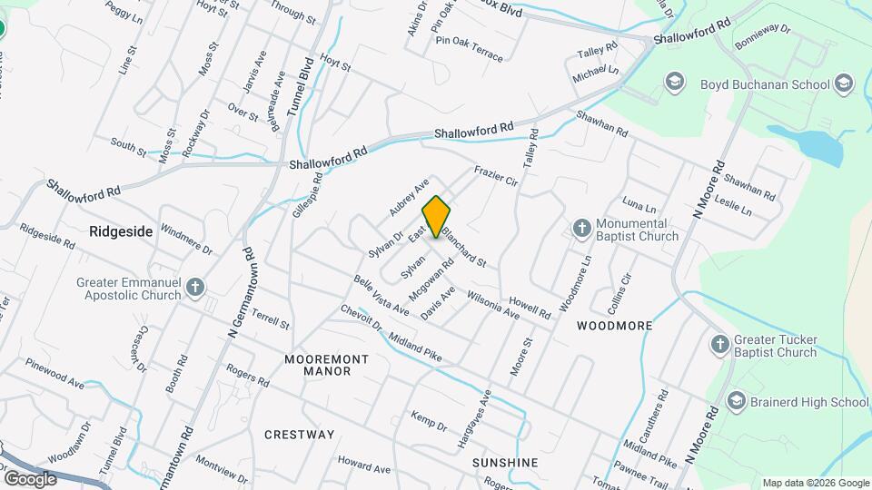 3911 Wilsonia Ave Map and Location Details