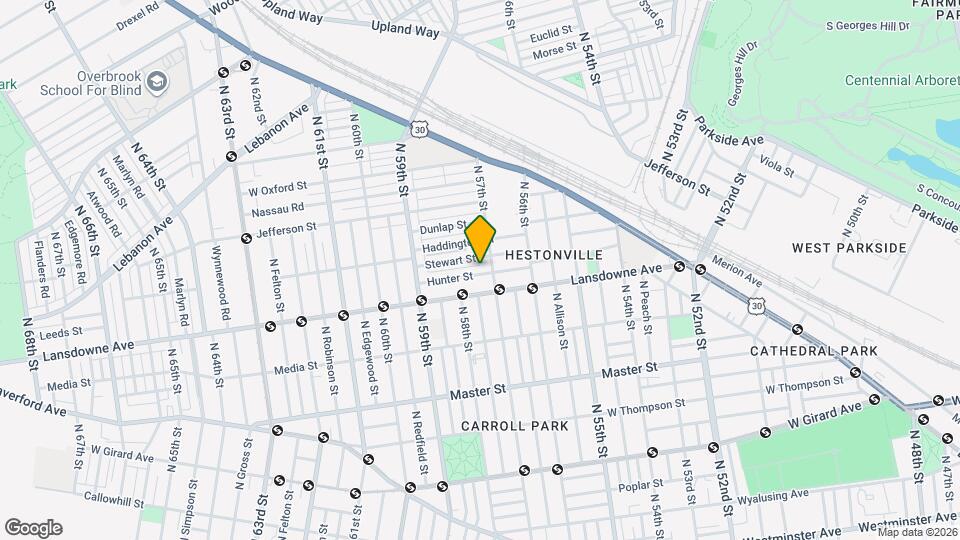 5715 Hunter St Map and Location Details