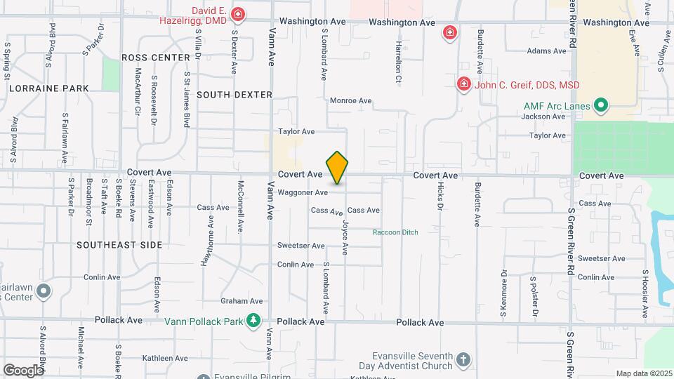 3508 Waggoner Ave Map and Location Details