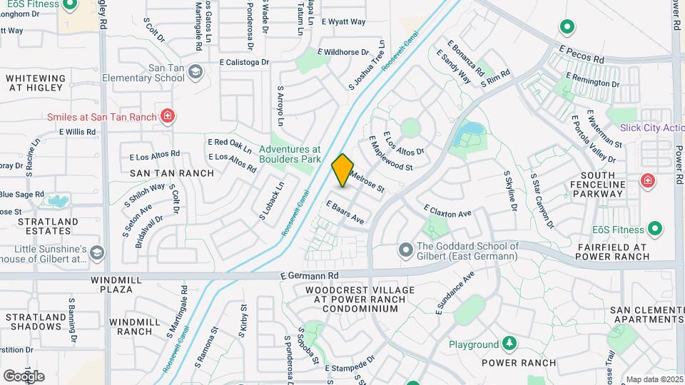 3854 E Battala Ave Map and Location Details