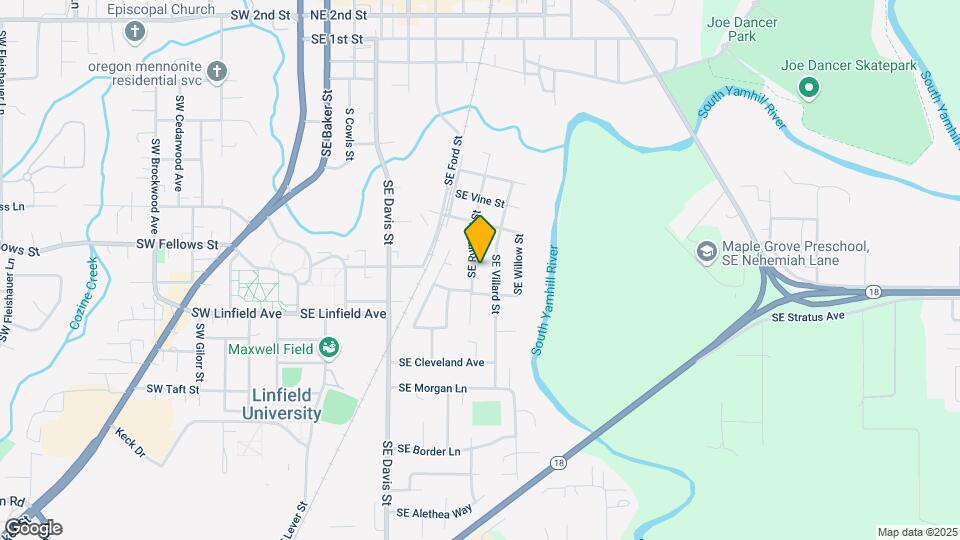 1032 SE Rummel St Map and Location Details