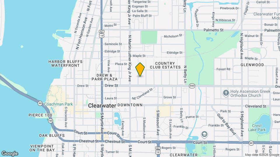 301 N Washington Ave Map and Location Details