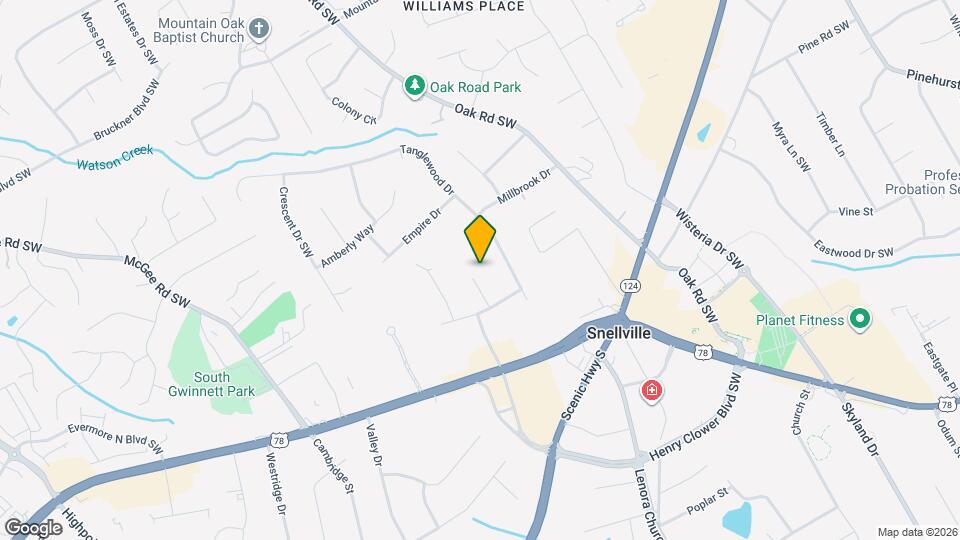 2134 Masonwood Cir SW Map and Location Details