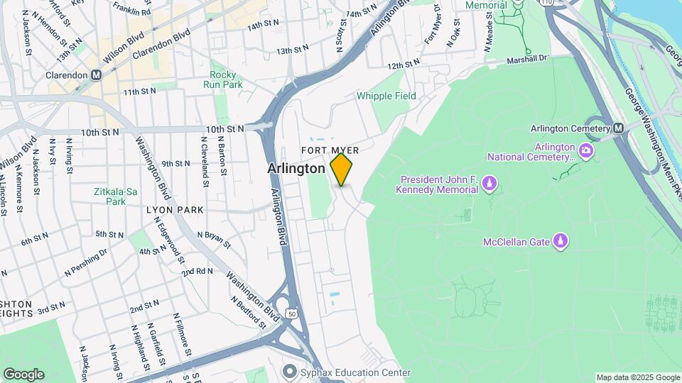 1200 Arlington Rd Map and Location Details