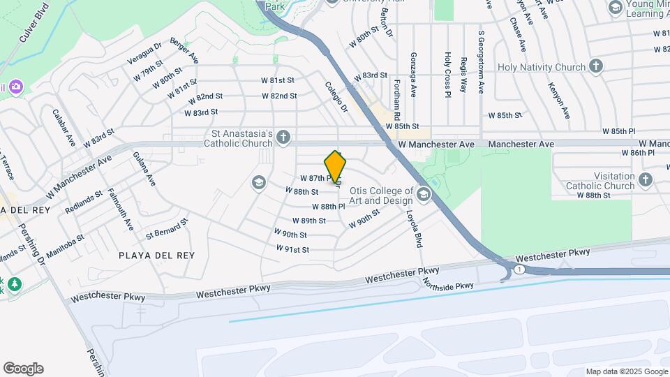 7301 W 88th St Mapa y Detalles de la Ubicación