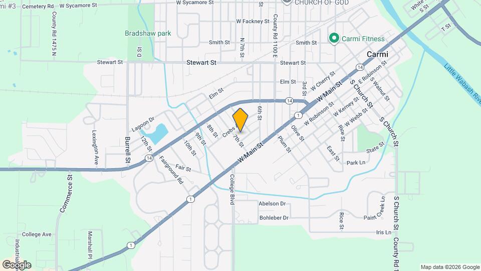 208 Herbert Ave Apartments and Nearby Carmi Apartments For Rent Carmi, IL