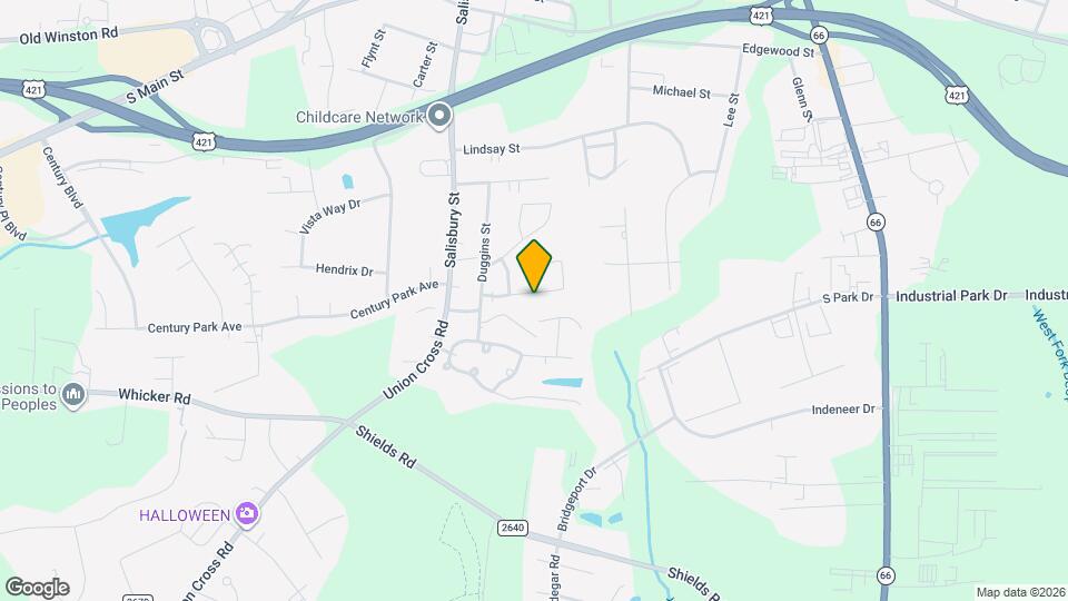 442 Springbrook Dr Map and Location Details