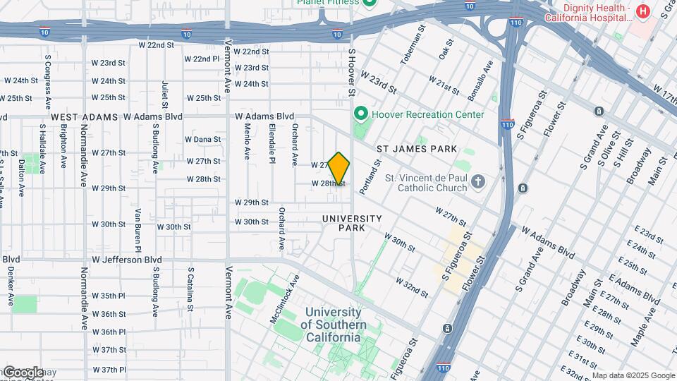 1126 W 28th St Mapa y Detalles de la Ubicación