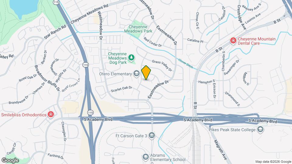 1329 Nutwood Dr Map and Location Details